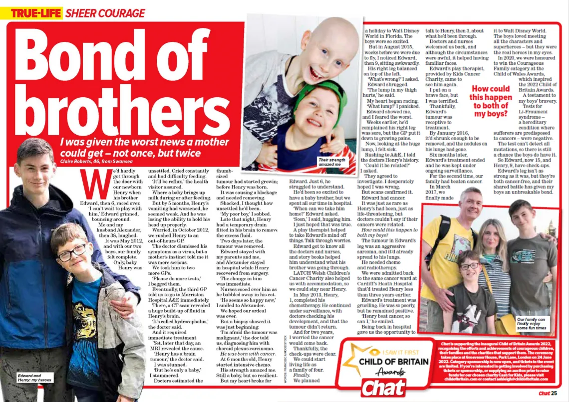 Chat Magazine, The Roberts Family