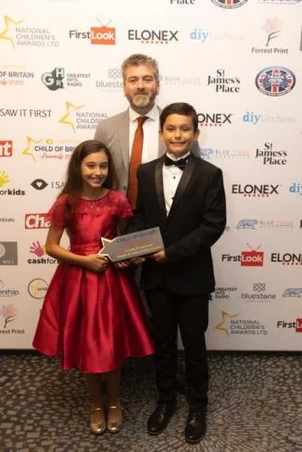 Young Fundraiser, Ruben & Elena Evans-Guillen