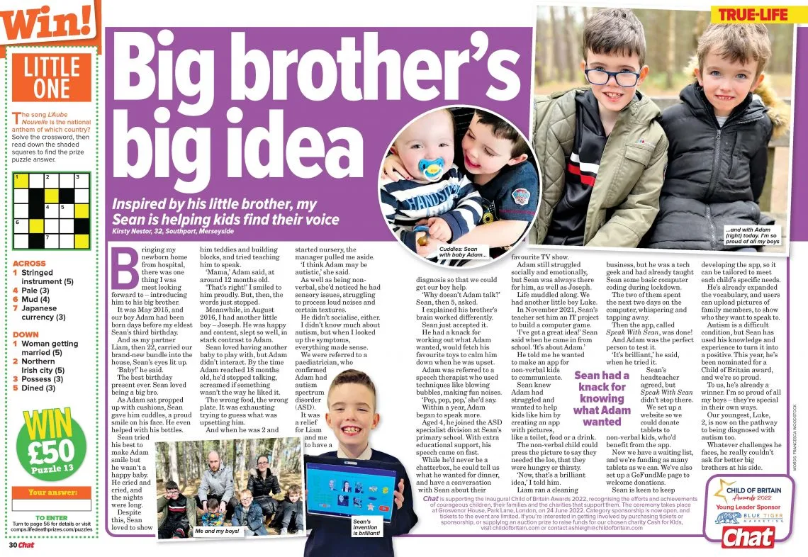 Chat Magazine, Sean Porter